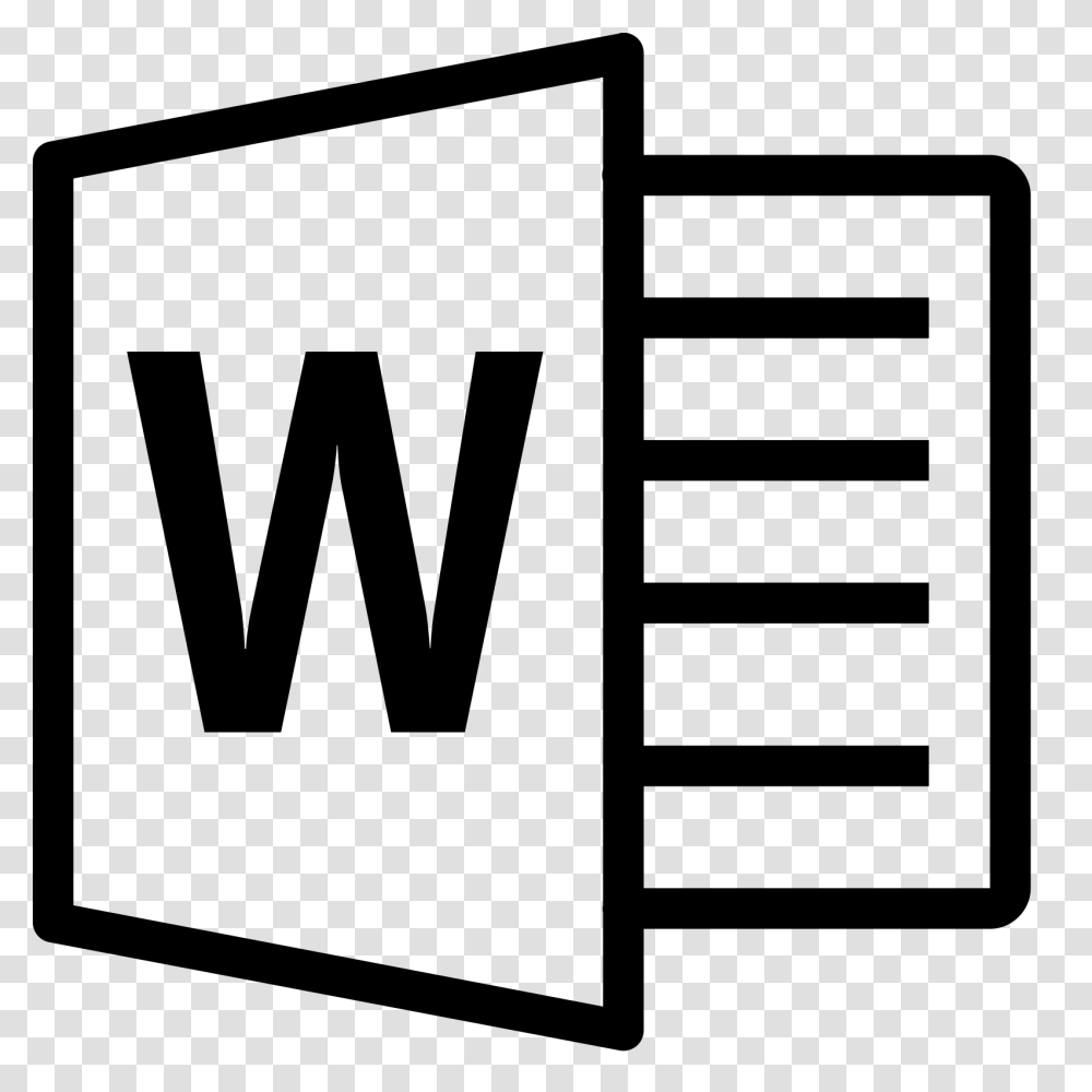 Microsoft Word Icon, Gray, World Of Warcraft Transparent Png