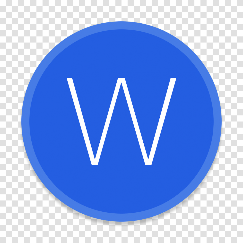 Microsoft Word Icon, Alphabet, Moon, Outer Space Transparent Png