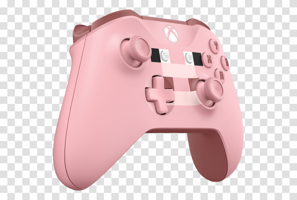 Microsoft Xbox One Wireless Controller Xbox One Minecraft Pig, Electronics, Mouse, Hardware, Computer Transparent Png