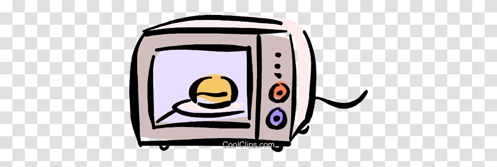 Microwave Oven Royalty Free Vector Clip Art Illustration, Appliance, Toaster, Food, Cushion Transparent Png