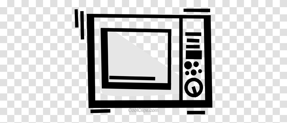 Microwave Oven Royalty Free Vector Clip Art Illustration, Electronics, Monitor, Screen, Computer Transparent Png
