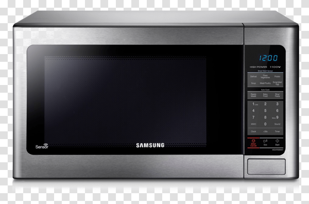 Microwave Ovenhome Appliancekitchen Appliancetoaster Samsung Micro Oven, Monitor, Screen, Electronics, Display Transparent Png