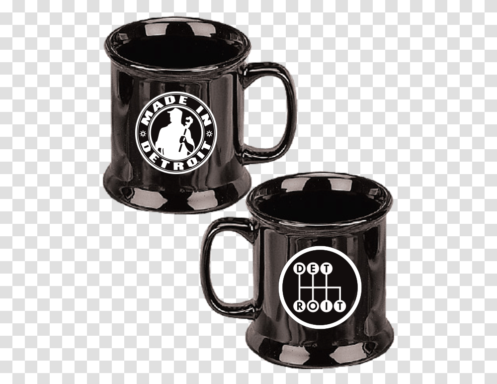 Mid Amp Shifter Coffee Mug Made In Detroit, Coffee Cup, Wristwatch, Espresso, Beverage Transparent Png