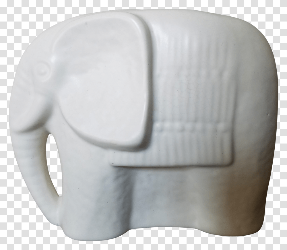 Mid Century Ceramic White Elephant Club Chair, Pottery, Paper, Towel, Paper Towel Transparent Png