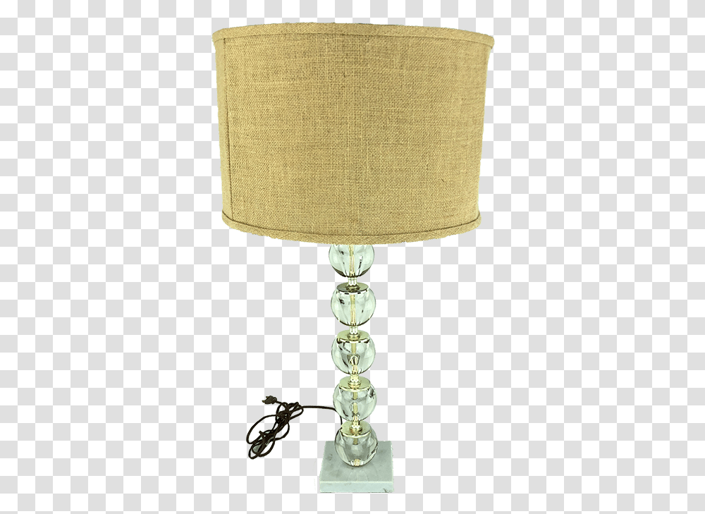 Mid Century Glass Orb Table Lamp With Marble Base Lampshade, Rug Transparent Png