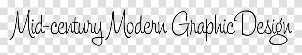 Mid Century Modern Letters Transparent Png