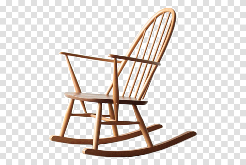 Middle Rocking Chair, Furniture Transparent Png