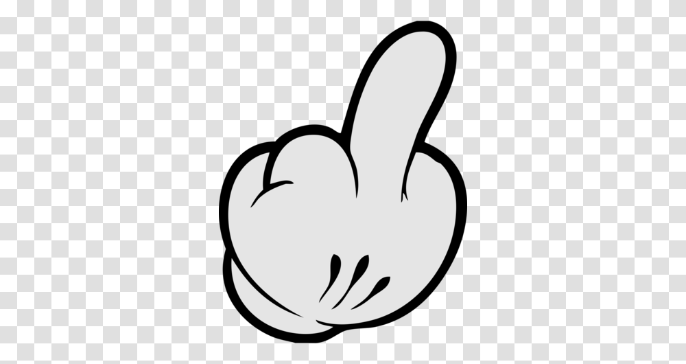 Middle Finger Clipart To Download Free Middle, Stencil, Hook, Seed, Grain Transparent Png