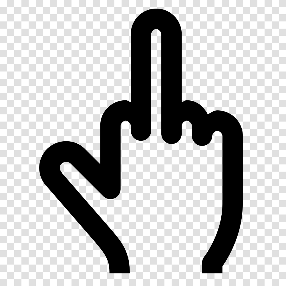 Middle Finger Icon, Gray, World Of Warcraft Transparent Png