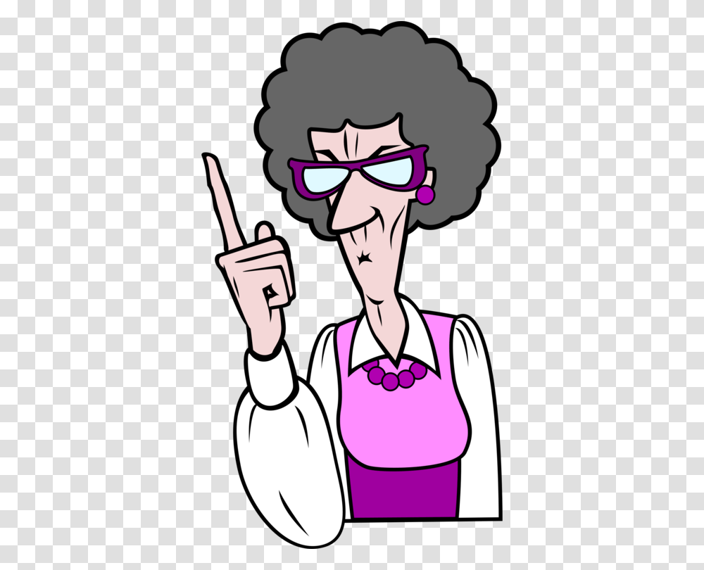 Middle Finger Woman, Person, Glasses, Stencil, Performer Transparent Png