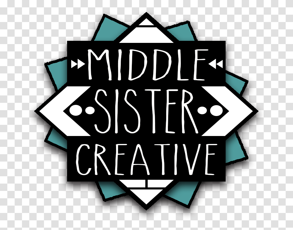 Middle Sister Creative Graphic Design, Alphabet, Suit Transparent Png