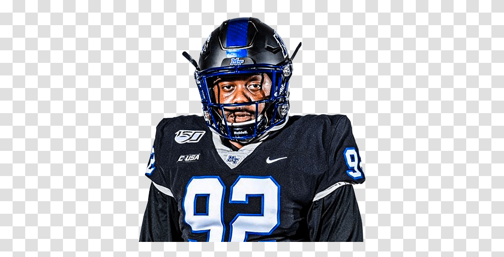 Middle Tennessee State University Athletics Official Face Mask, Clothing, Apparel, Helmet, Person Transparent Png