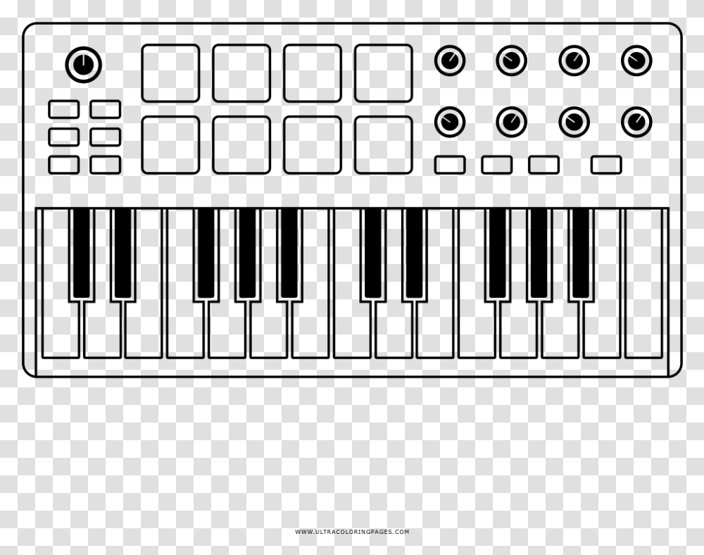 Midi Controller Coloring, Gray, World Of Warcraft Transparent Png