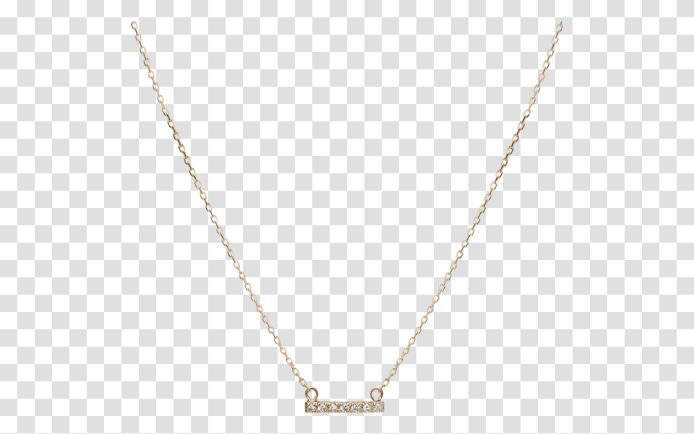 Midi Diamond Bar Pendant Necklace, Jewelry, Accessories, Accessory, Gemstone Transparent Png