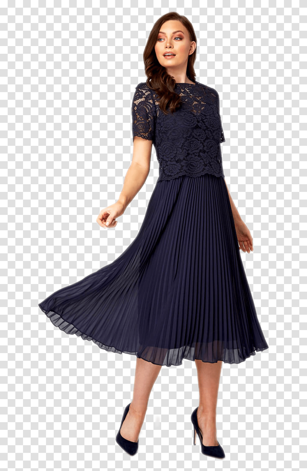 Midi Dress Images Dress, Female, Person, Skirt Transparent Png