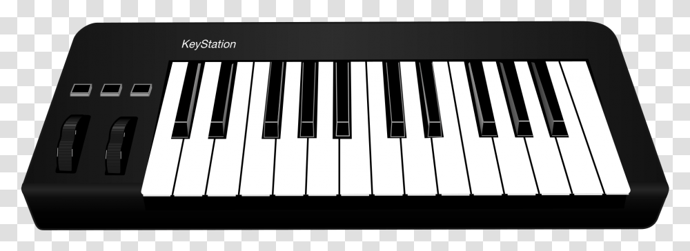 Midi Keyboard Piano Vector Keyboard, Electronics, Leisure Activities, Musical Instrument Transparent Png