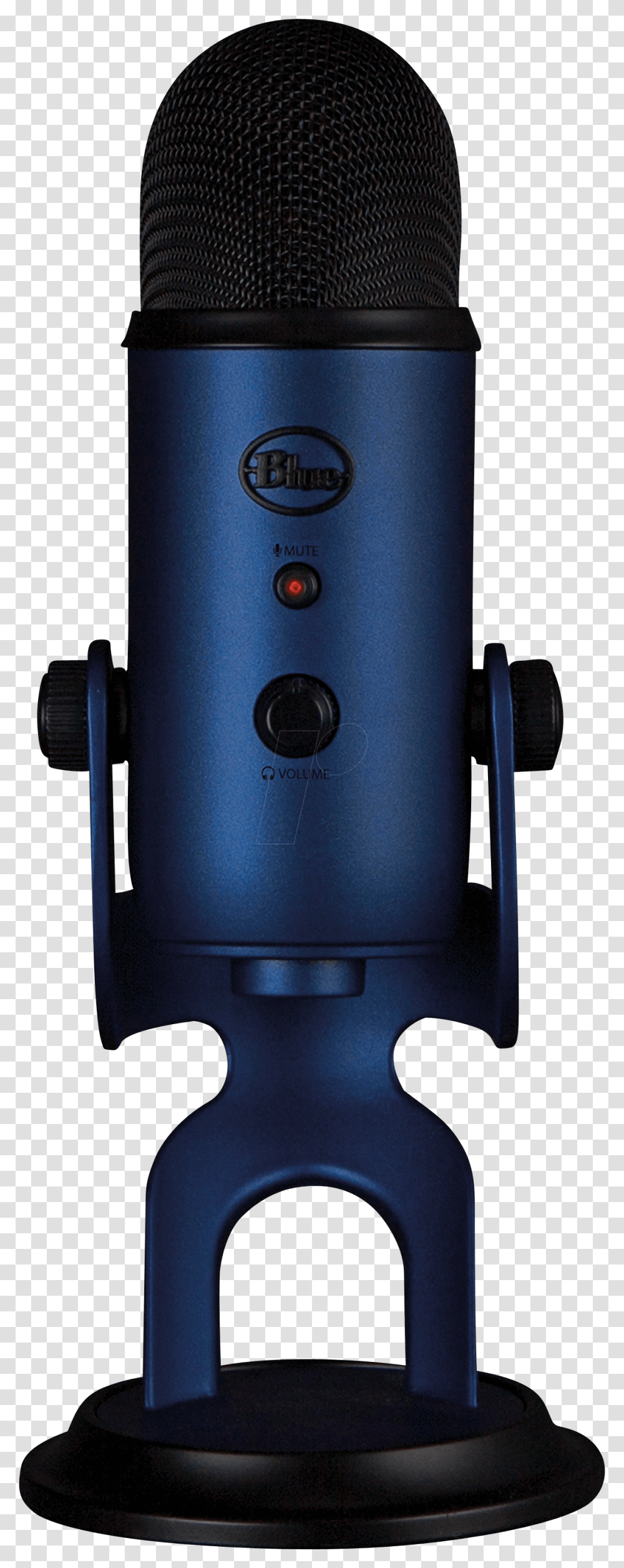 Midnight Blue Yeti Usb Microphone Blue Microphones, Camera, Electronics, Robot, Digital Camera Transparent Png