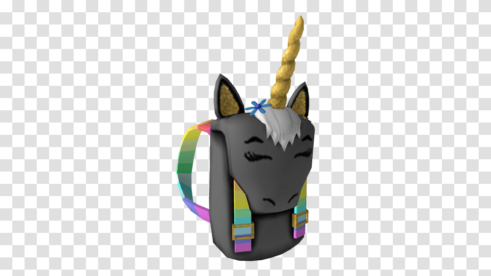 Midnight Unicorn Backpack Illustration, Toy, Cushion, Hat Transparent Png