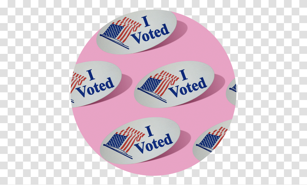 Midterm Elections Voted Sticker, Label, Meal Transparent Png
