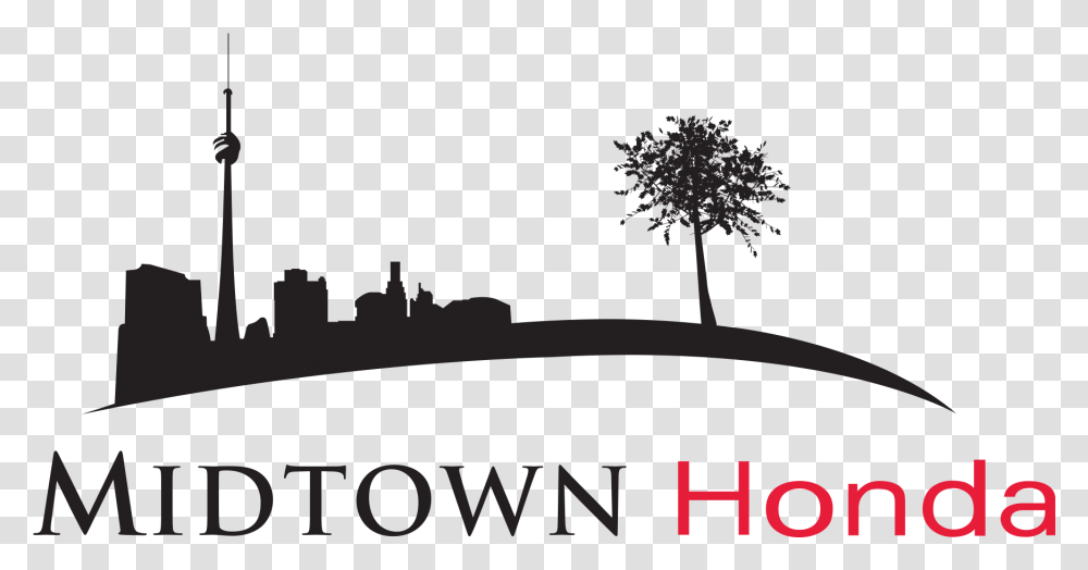 Midtown Honda, Silhouette, Plant, Tree Transparent Png