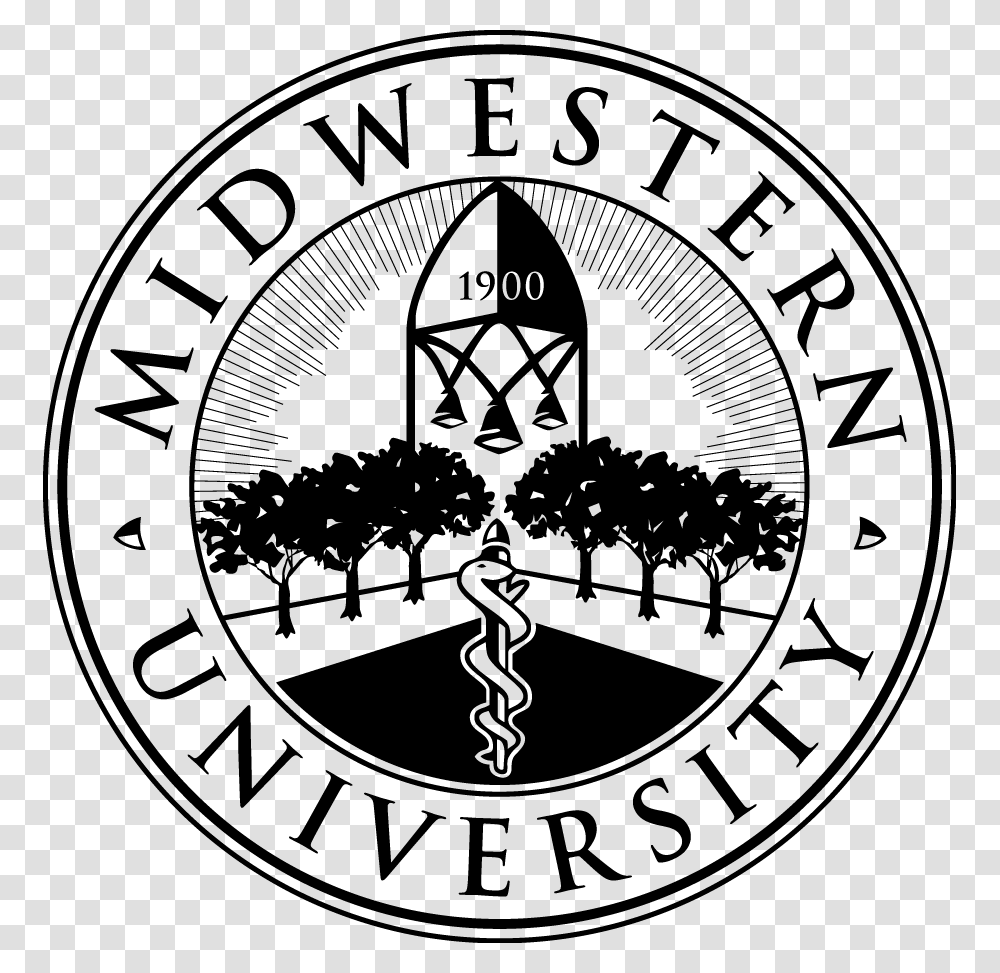 Midwestern University Glendale Logo, Trademark, Emblem, Badge Transparent Png