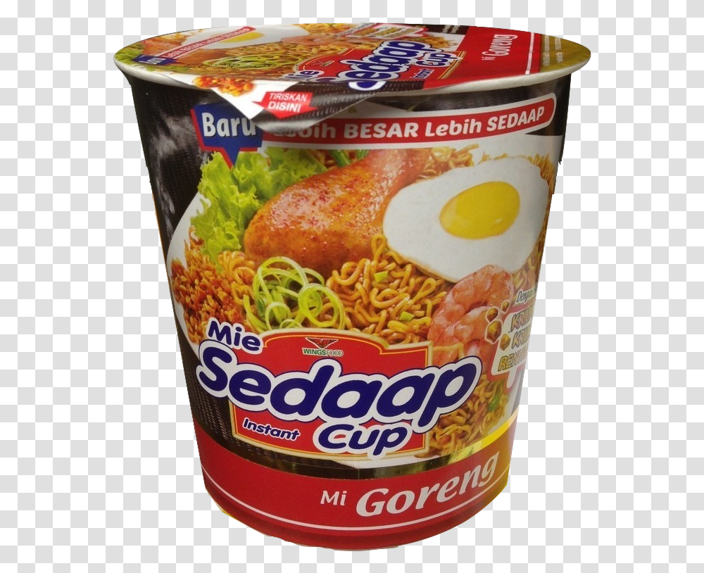 Mie Sedap Hd Download Mi Sedaap Mi Goreng Cup, Food, Noodle, Pasta, Ice Cream Transparent Png