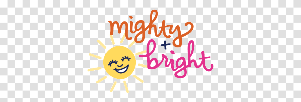 Mighty And Bright's Background Videos High Resolution Happy, Text, Handwriting, Alphabet, Label Transparent Png