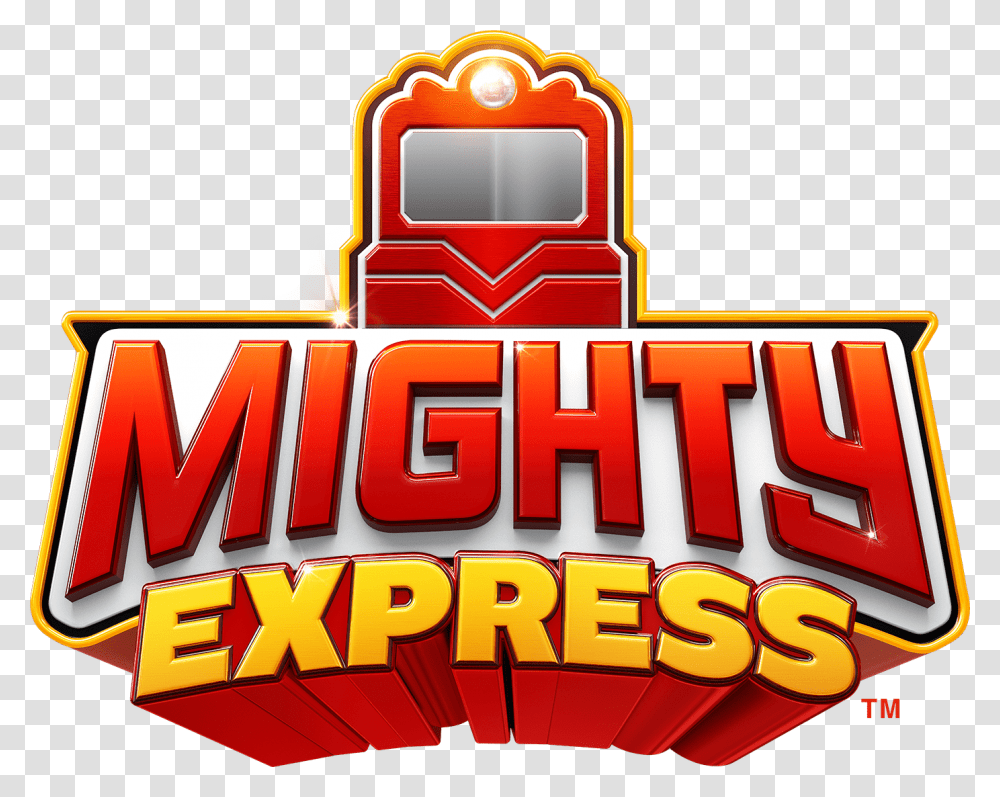 Mighty Express Mighty Express Logo, Machine, Gas Pump, Game, Dynamite Transparent Png