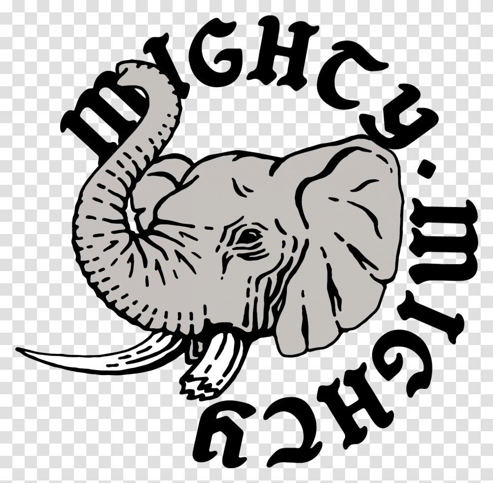 Mighty Mighty Logo Full Res, Animal, Wildlife, Mammal, Drawing Transparent Png