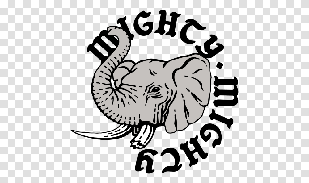 Mighty Mighty Logo Full Res Illustration, Animal, Mammal, Bird, Wildlife Transparent Png