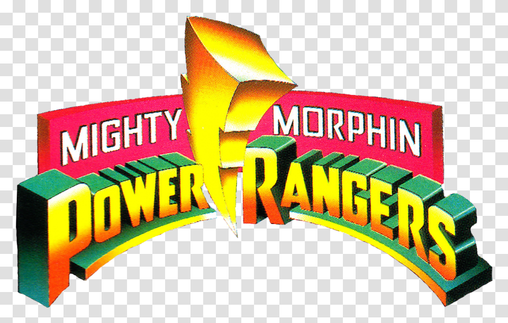 Mighty Morphin Power Rangers Emplem, Logo, Trademark Transparent Png