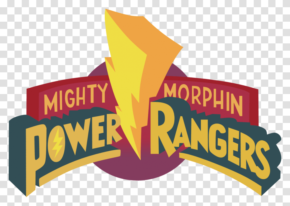 Mighty Morphin Power Rangers Logo Vector, Food, Paper Transparent Png