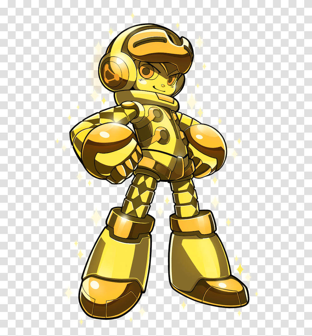 Mighty No 9 Golden Beck, Bee, Insect, Invertebrate, Animal Transparent Png