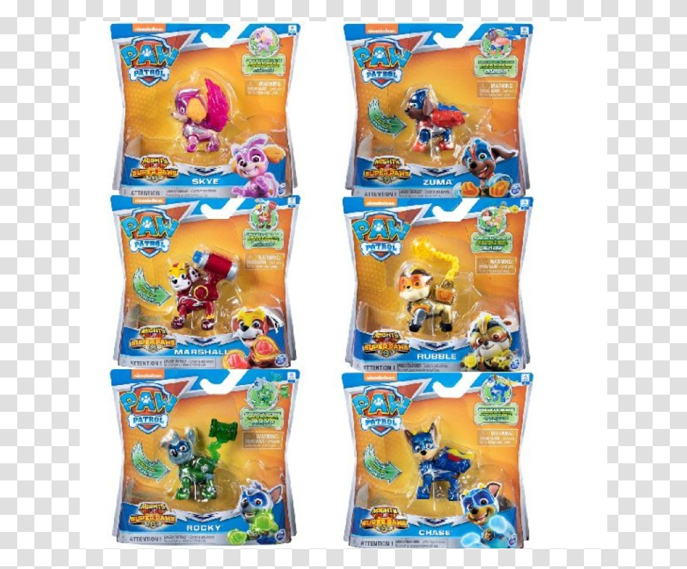 Mighty Pups Paw Patrol Toys, Food, Candy, PEZ Dispenser, Sweets Transparent Png