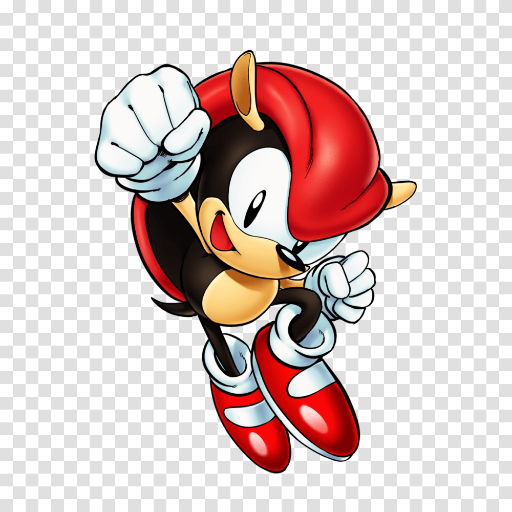 Mighty The Armadillo Ray The Flying Squirrel Ray The Squirrel, Hand, Super Mario Transparent Png