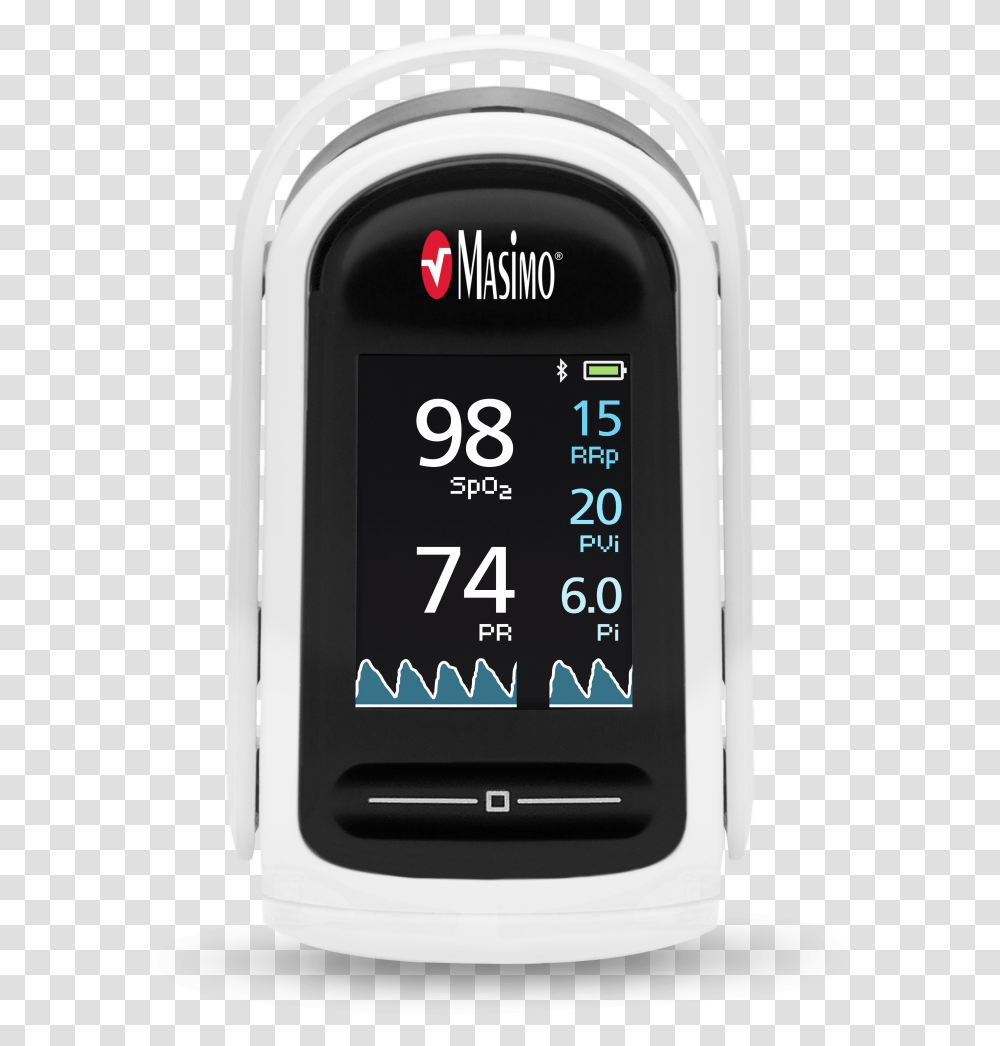 Mightysat Rx Finger Pulse Oximeter, Mobile Phone, Electronics, Cell Phone, Wristwatch Transparent Png