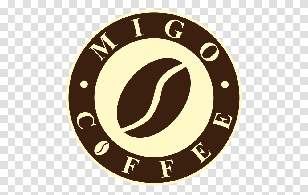 Migo Coffee Dot, Logo, Symbol, Trademark, Tape Transparent Png