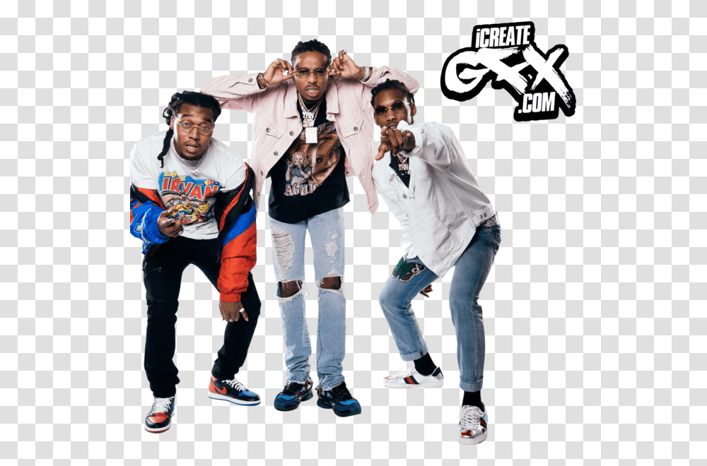 Migos, Person, Shoe, Footwear Transparent Png