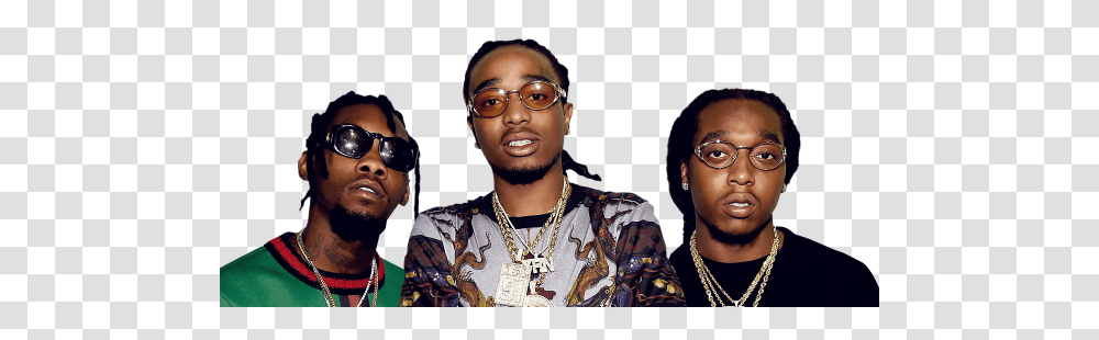 Migos Picture Posted By Christopher Thompson Migos Members, Person, Human, Sunglasses, Accessories Transparent Png