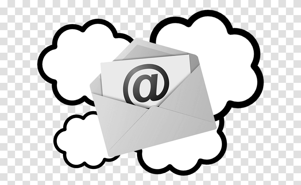 Migra Email A La Nube Clipart Thought Bubble, Number, Paper Transparent Png