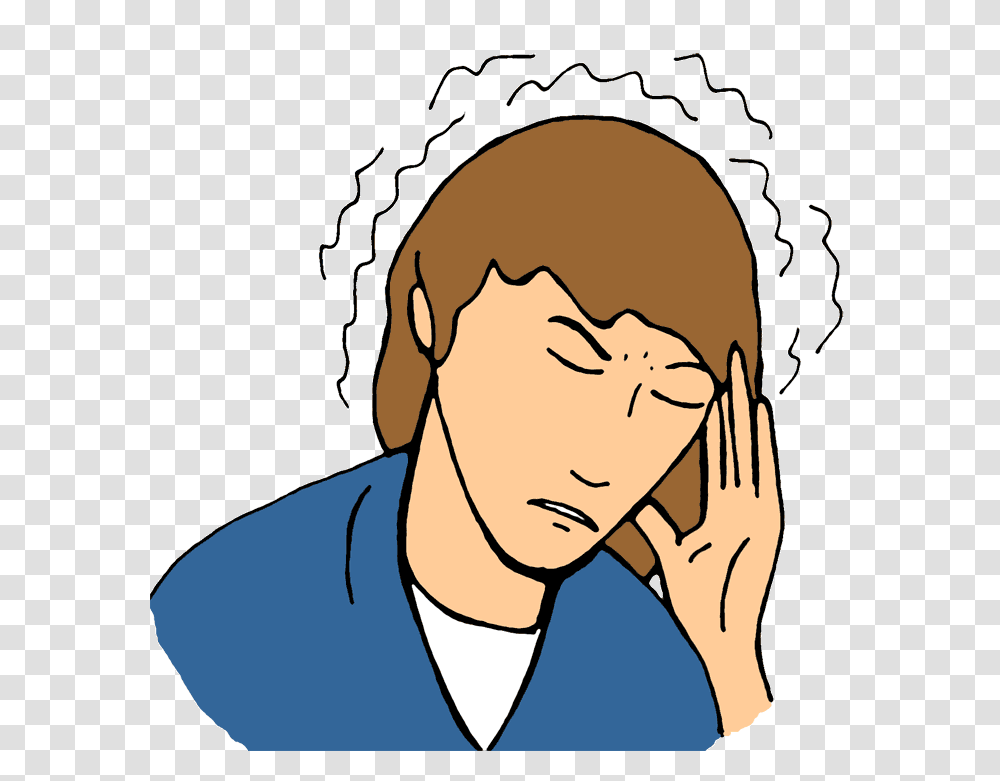 Migraine Clipart Clip Art Images, Head, Face, Person, Human Transparent Png