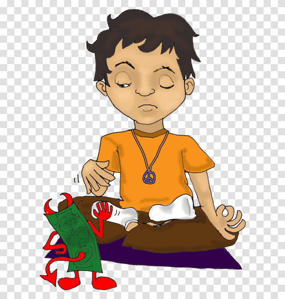 Miguel The Monk Money Personality Monk, Female, People, Girl Transparent Png