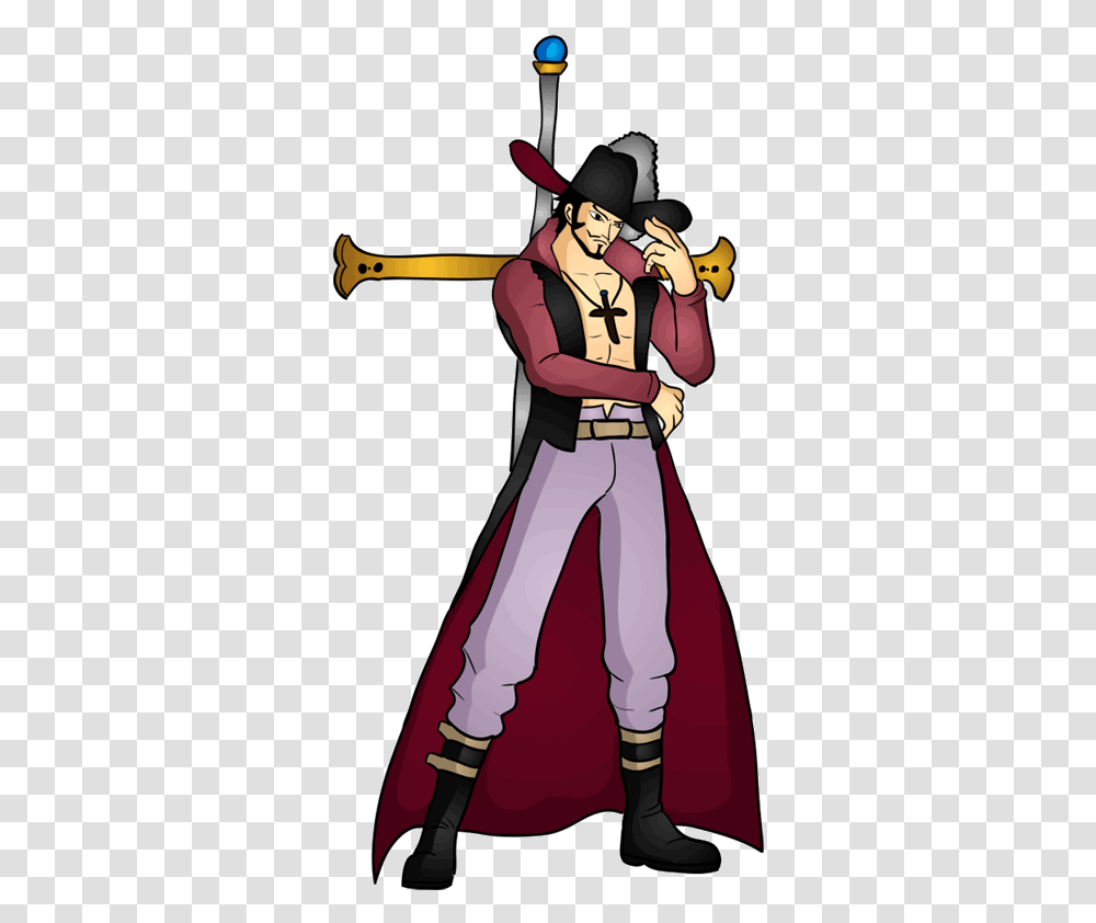 Mihawk Concept Art, Comics, Book, Manga, Person Transparent Png