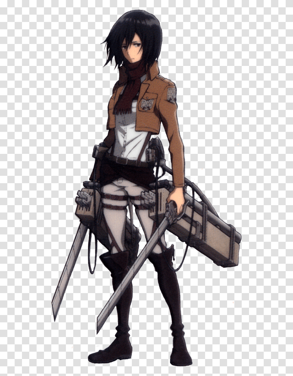 Mikasa Ackerman, Person, Human, Tripod Transparent Png