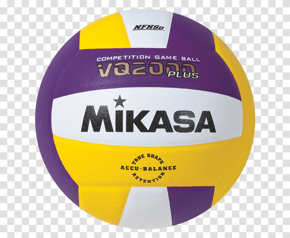 Mikasa Competition Micro Cell Game Ball Purple White Purple And Yellow Volleyball, Sport, Sports, Rugby Ball, Sphere Transparent Png