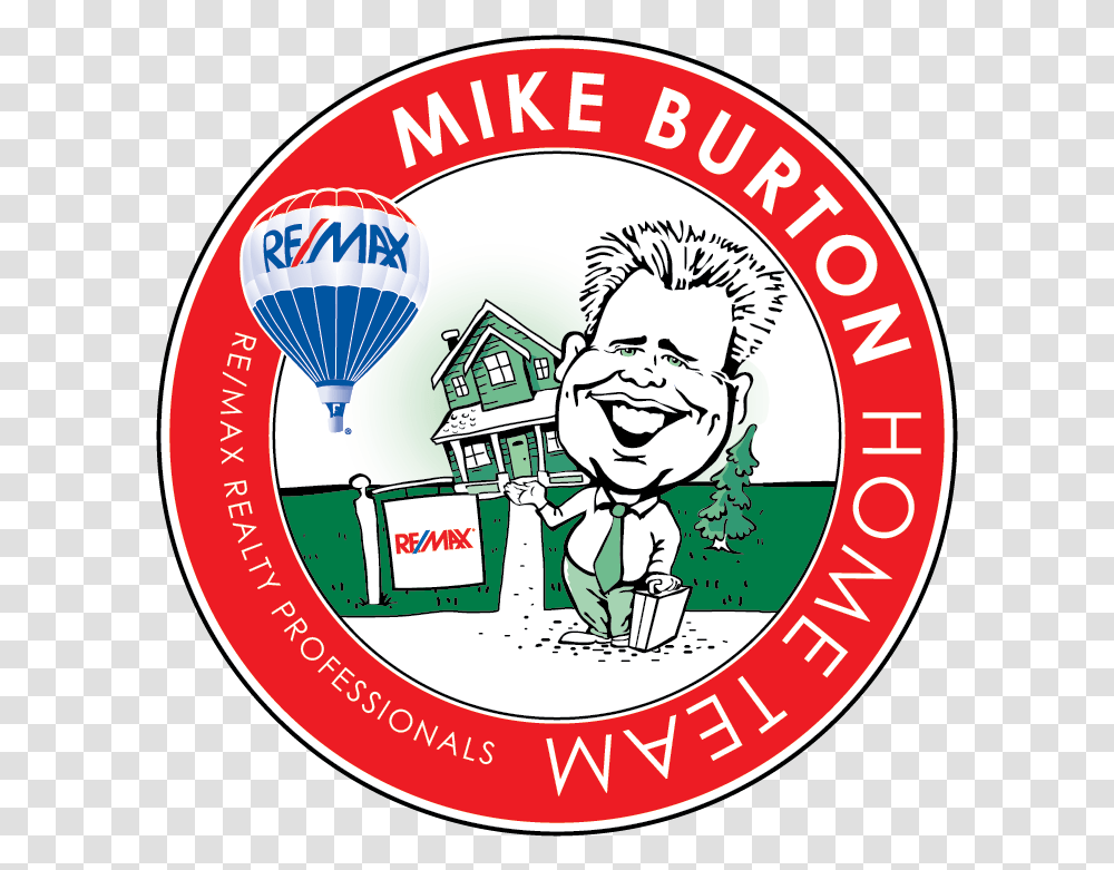 Mike Burton Calgary Real Estate Remax Balloon, Label, Text, Logo, Symbol Transparent Png