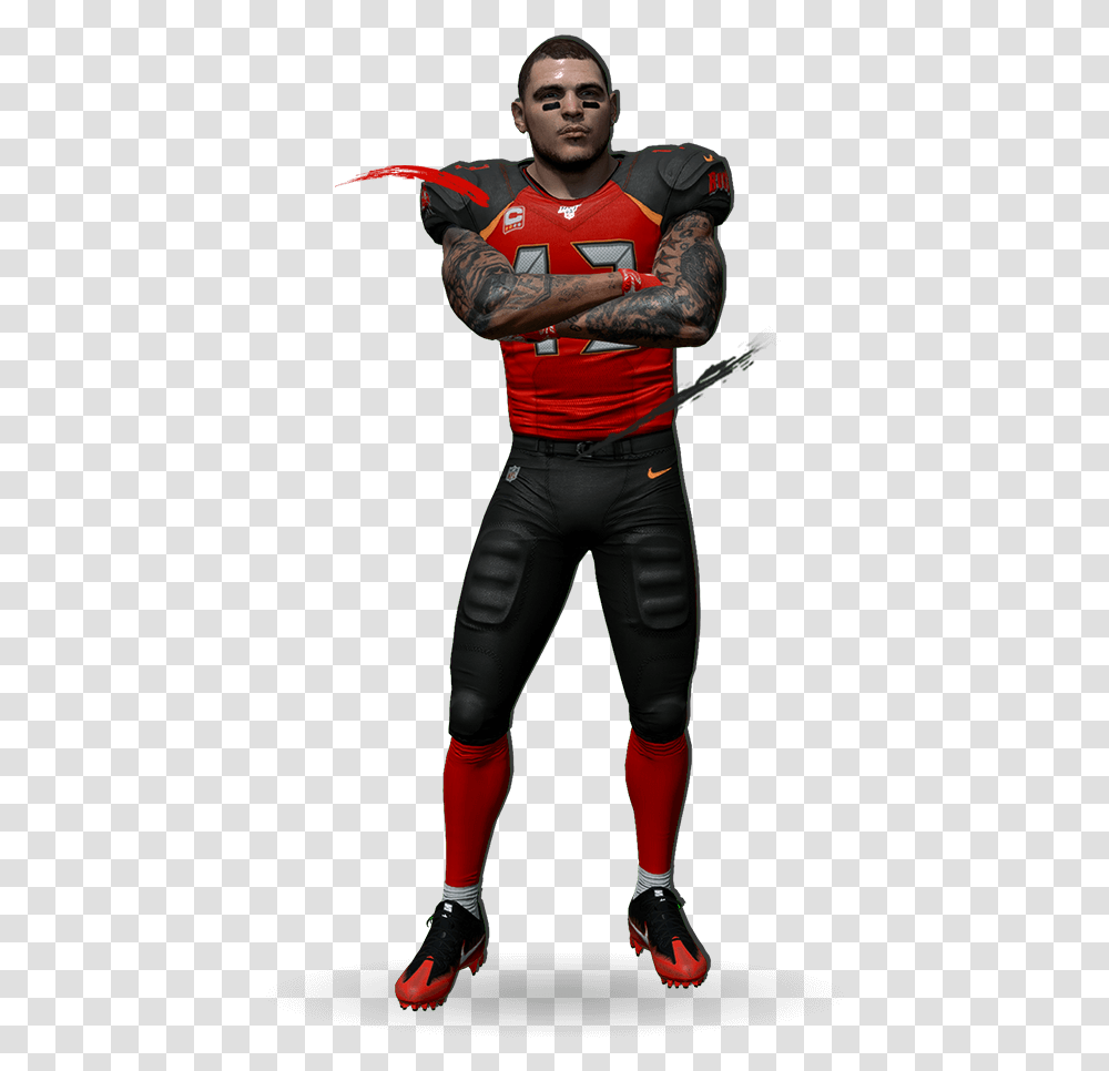 Mike Evans Madden, Apparel, Person, Human Transparent Png