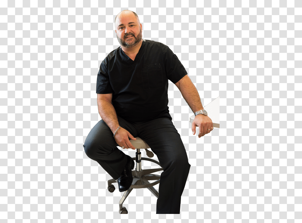 Mike Fanelli Sitting, Person, Human, Apparel Transparent Png