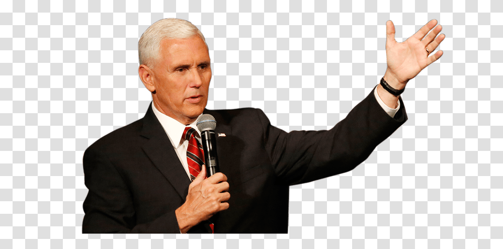 Mike Pence Photo, Audience, Crowd, Person, Suit Transparent Png