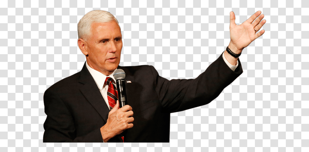 Mike Pence Photo Mike Pence White Background, Audience, Crowd, Person, Suit Transparent Png